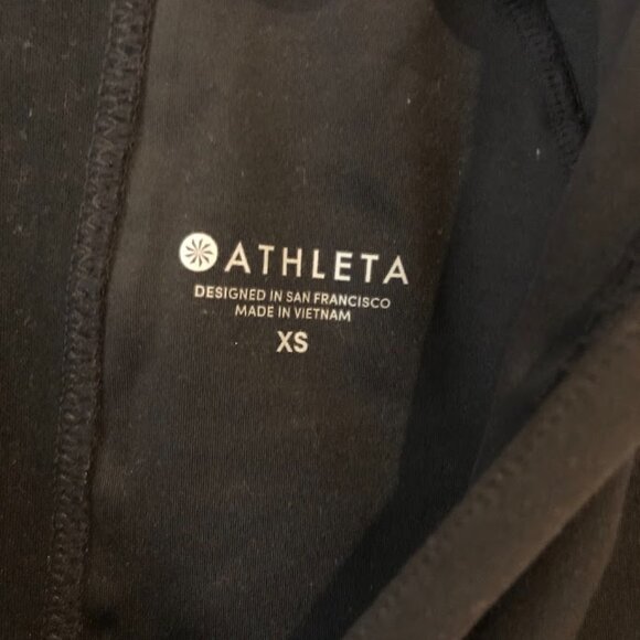 Athleta black quarter zip XS - Picture 5 of 9